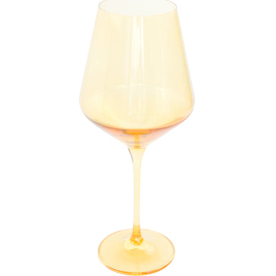 Estelle Colored Wine Stemware - Set of 2 {Yellow}