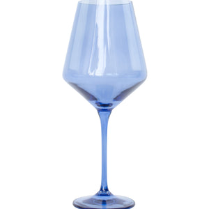 Estelle Colored Wine Stemware - Set of 2 {Cobalt Blue}