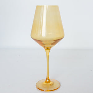 Estelle Colored Wine Stemware - Set of 6 {Yellow}