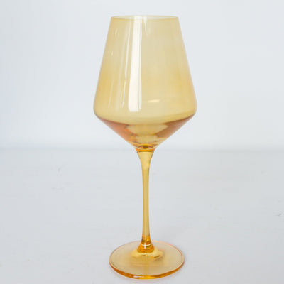 Estelle Colored Wine Stemware - Set of 6 {Yellow}