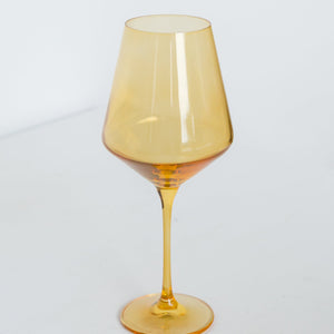 Estelle Colored Wine Stemware - Set of 6 {Yellow}