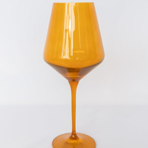 Estelle Wine Single Stemware Glass {ALL COLORS}