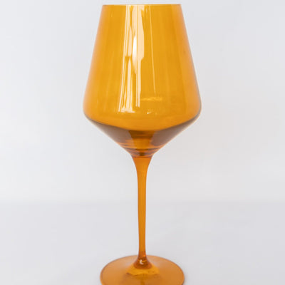 Estelle Wine Single Stemware Glass {ALL COLORS}