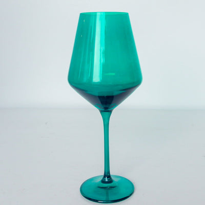 Estelle Wine Single Stemware Glass {ALL COLORS}