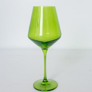Estelle Wine Single Stemware Glass {ALL COLORS}