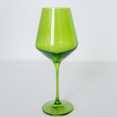 Estelle Wine Single Stemware Glass {ALL COLORS}