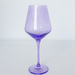 Estelle Wine Single Stemware Glass {ALL COLORS}