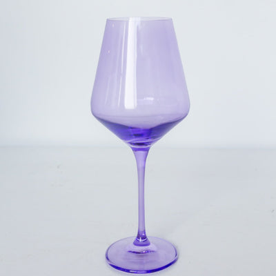 Estelle Wine Single Stemware Glass {ALL COLORS}