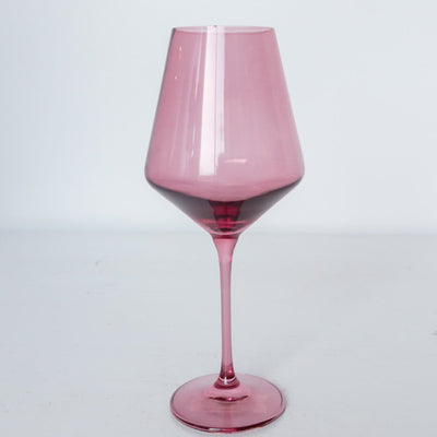 Estelle Wine Single Stemware Glass {ALL COLORS}