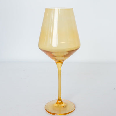 Estelle Wine Single Stemware Glass {ALL COLORS}