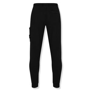 Stone Island Logo Black Sweatpants