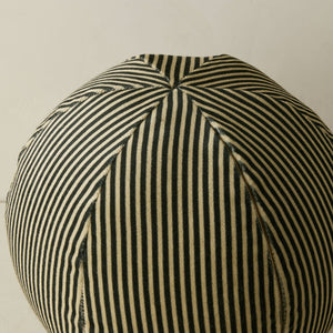 Striped Velvet Ball Pillow by Sarah Sherman Samuel