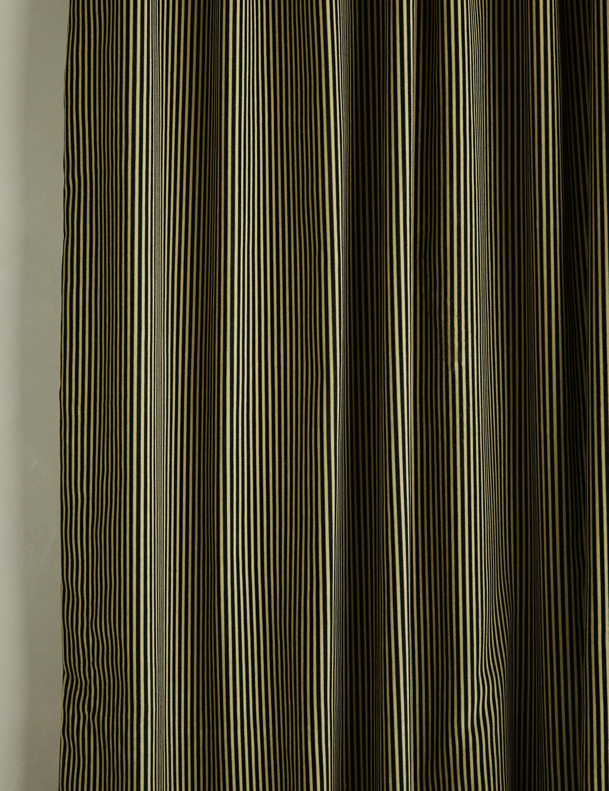 Striped Velvet Curtain Panel by Sarah Sherman Samuel