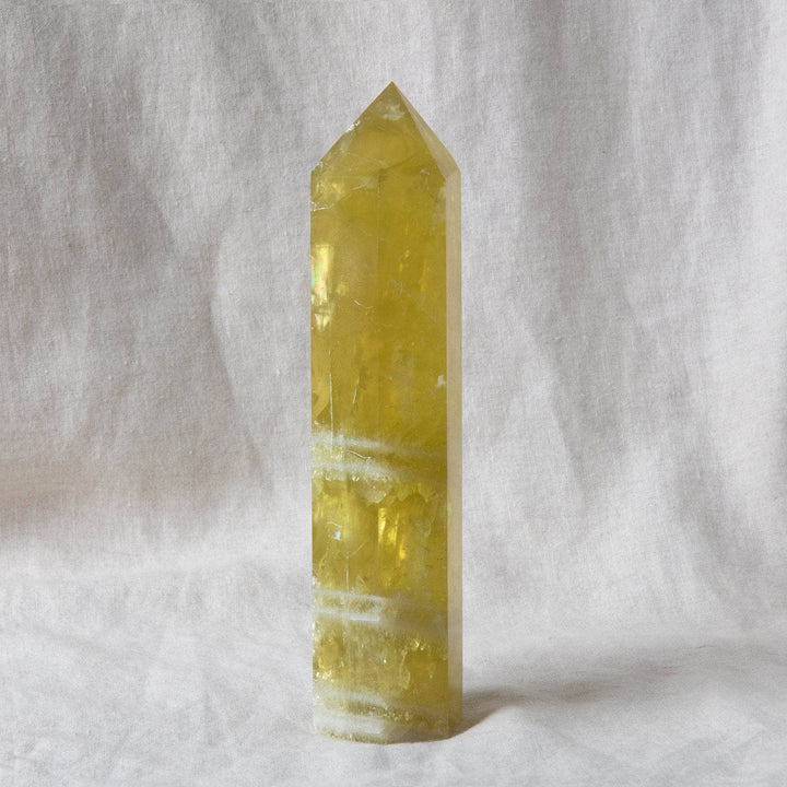 Genuine Citrine Obelisk - Large - AAA Premium Quality