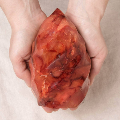 Carnelian Flame Crystal