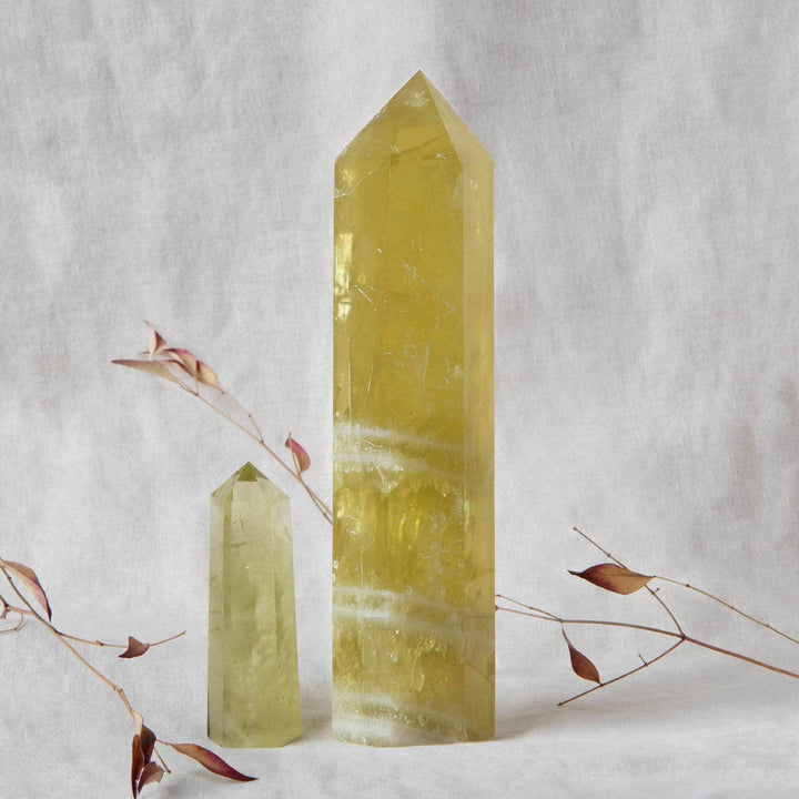 Genuine Citrine Obelisk - Large - AAA Premium Quality