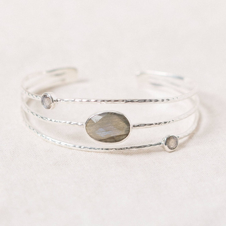 Labradorite Golden or Silver Bracelet