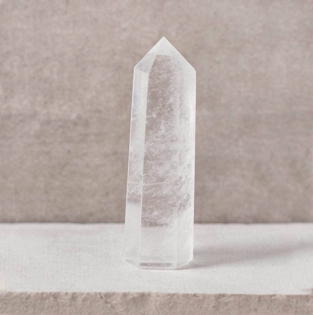 Clear Quartz Crystal Point - AAA Premium Quality