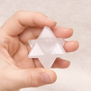 Clear Quartz Merkaba