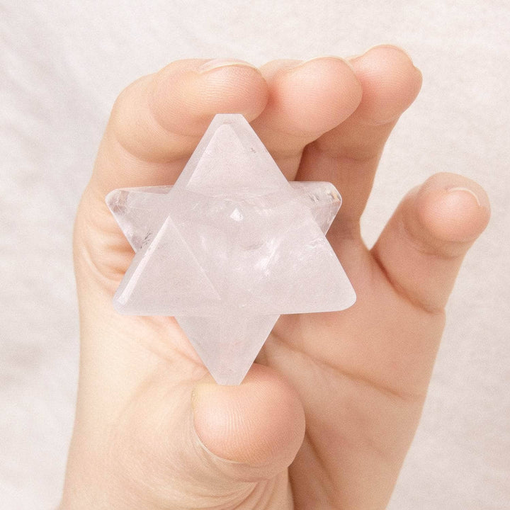 Clear Quartz Merkaba