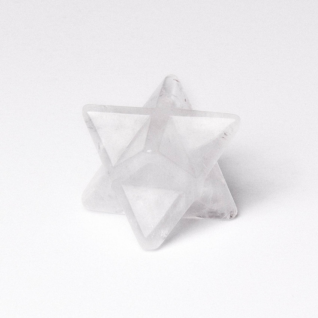 Clear Quartz Merkaba