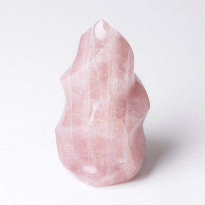 Rose Quartz Flame Crystals