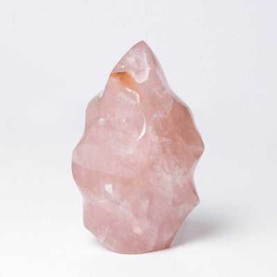 Rose Quartz Flame Crystals