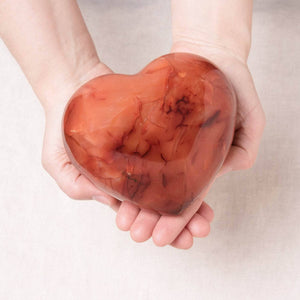 Carnelian Hearts - AAA Premium Quality