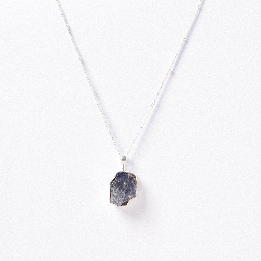 Labradorite Raw Crystal Necklace