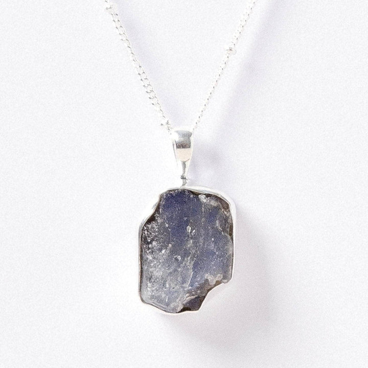 Labradorite Raw Crystal Necklace