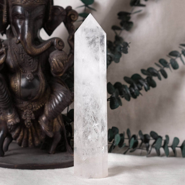 Clear Quartz Obelisk - Large - AAA Premium Quality