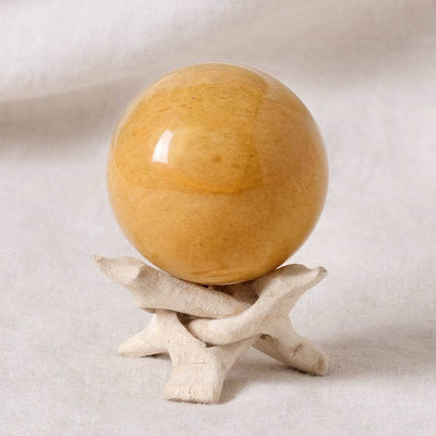 Yellow Aventurine Sphere with Tripod