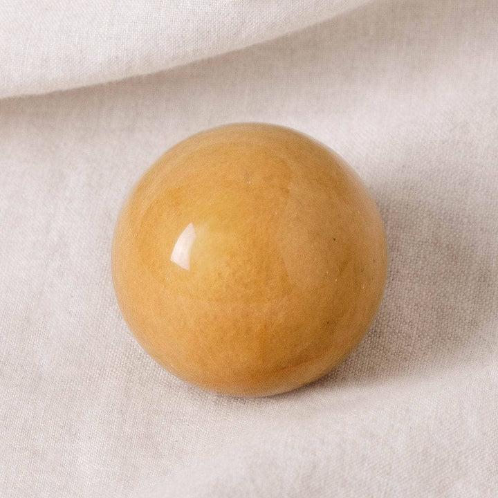 Yellow Aventurine Sphere with Tripod