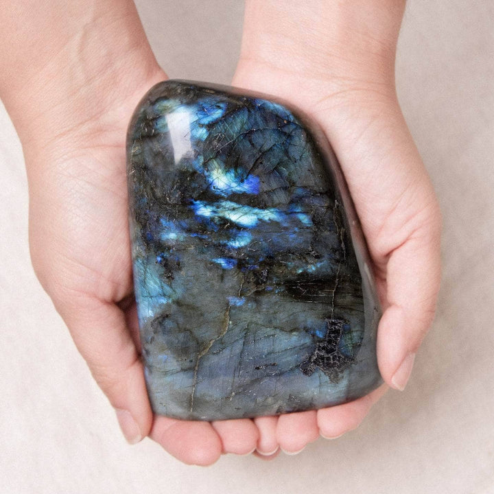 Labradorite Blue Flame Freeform Crystals