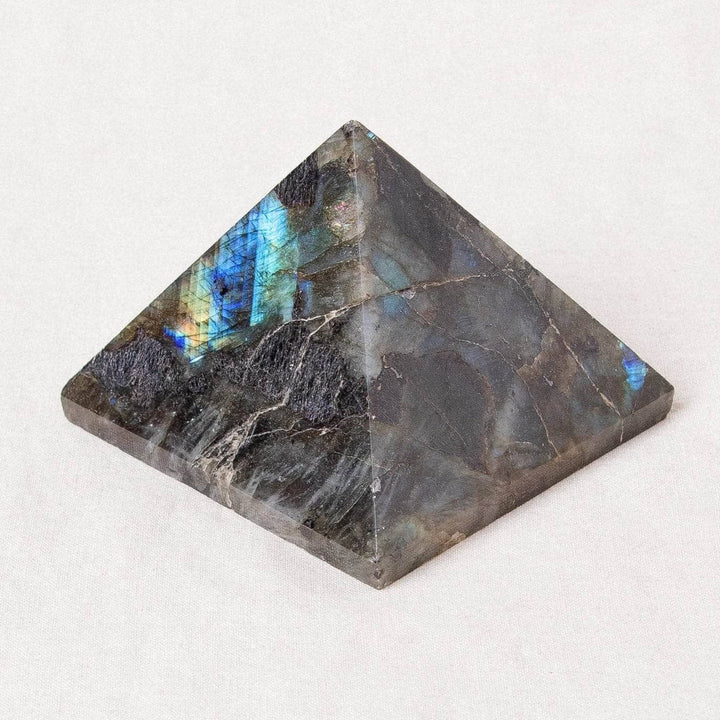 Labradorite Blue Flame Pyramid - AAA Premium Quality