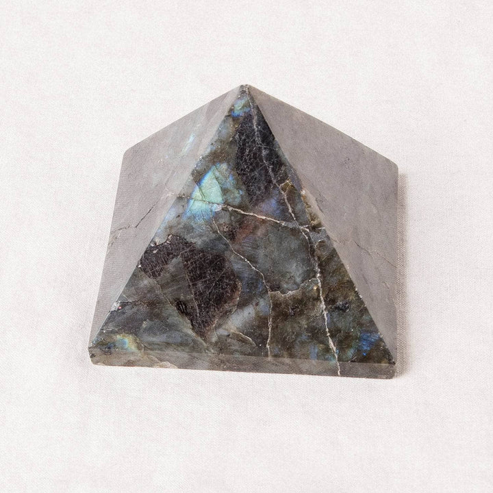 Labradorite Blue Flame Pyramid - AAA Premium Quality