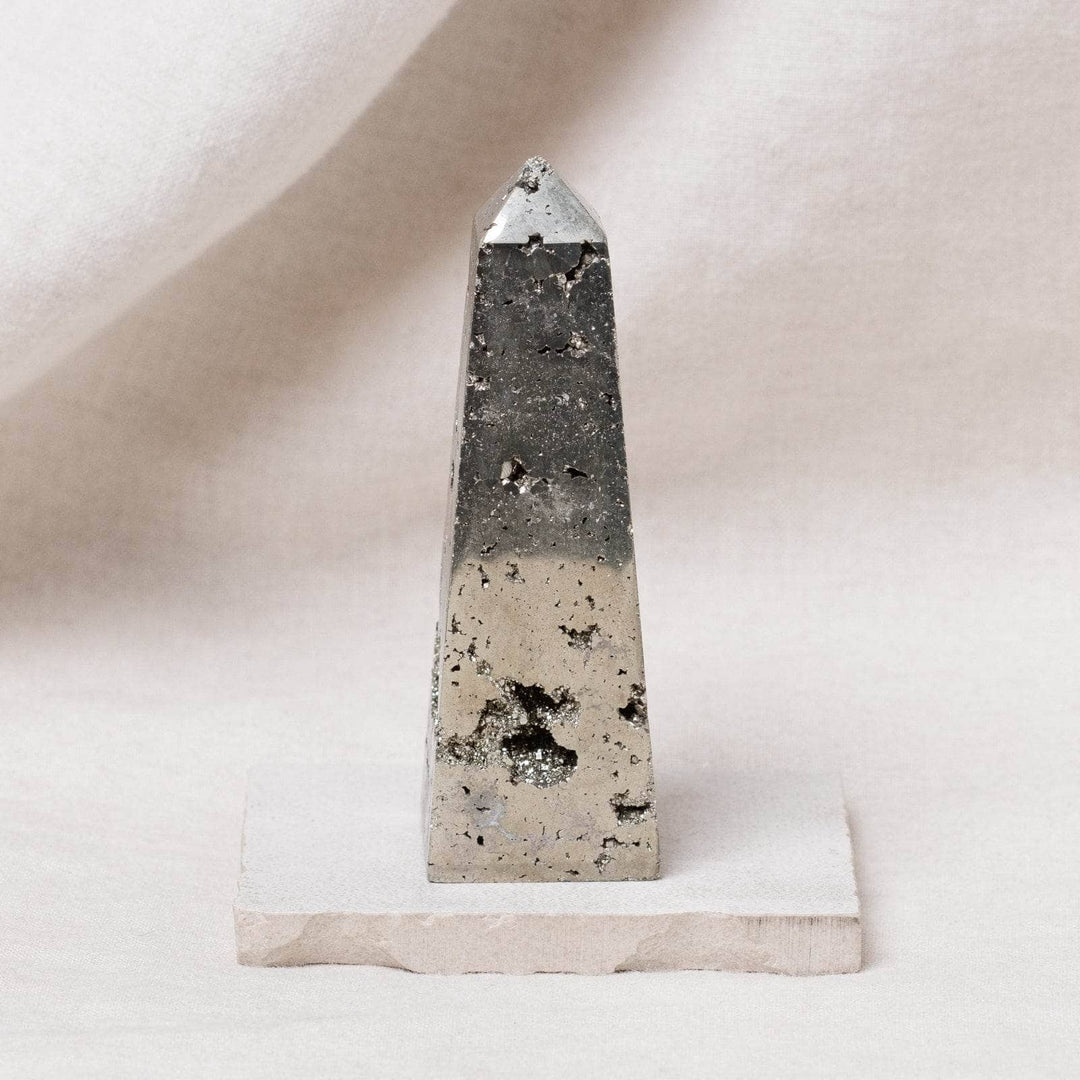 Natural Pyrite Tower - AAA Premium Quality