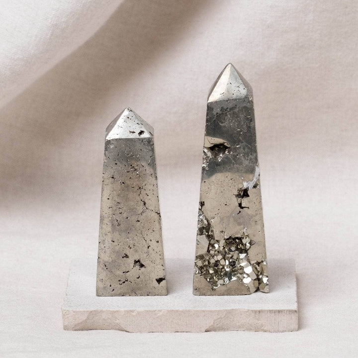 Natural Pyrite Tower - AAA Premium Quality