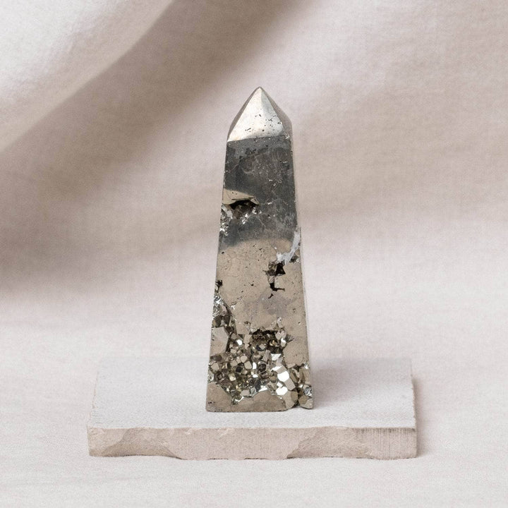 Natural Pyrite Tower - AAA Premium Quality