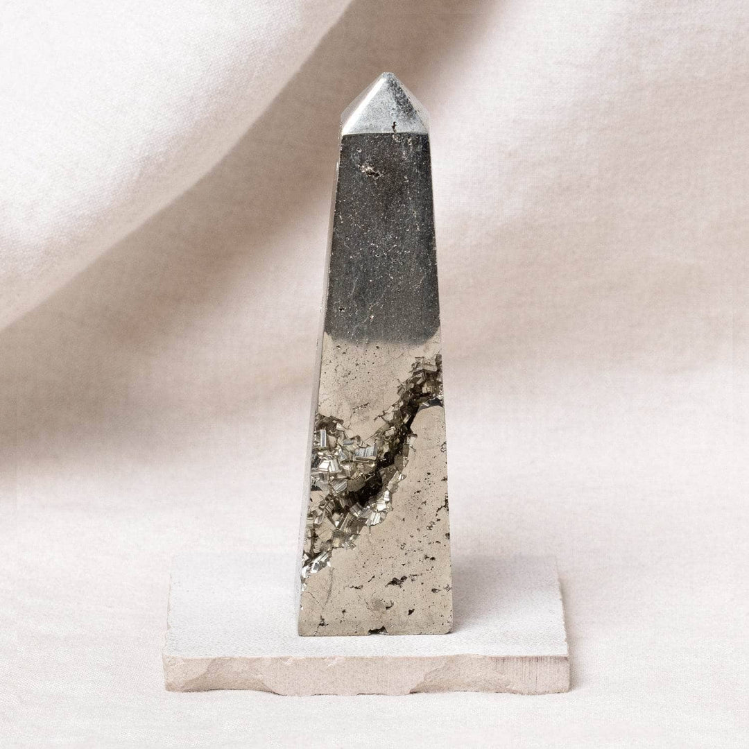 Natural Pyrite Tower - AAA Premium Quality