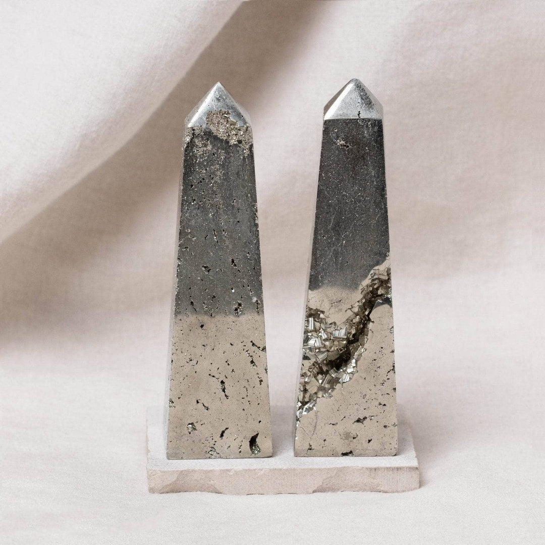 Natural Pyrite Tower - AAA Premium Quality