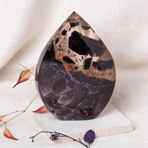 Amethyst Flame Freeform  Crystal