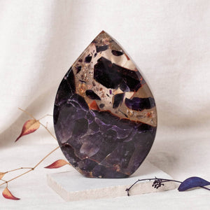 Amethyst Flame Freeform  Crystal