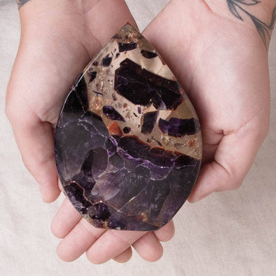 Amethyst Flame Freeform  Crystal