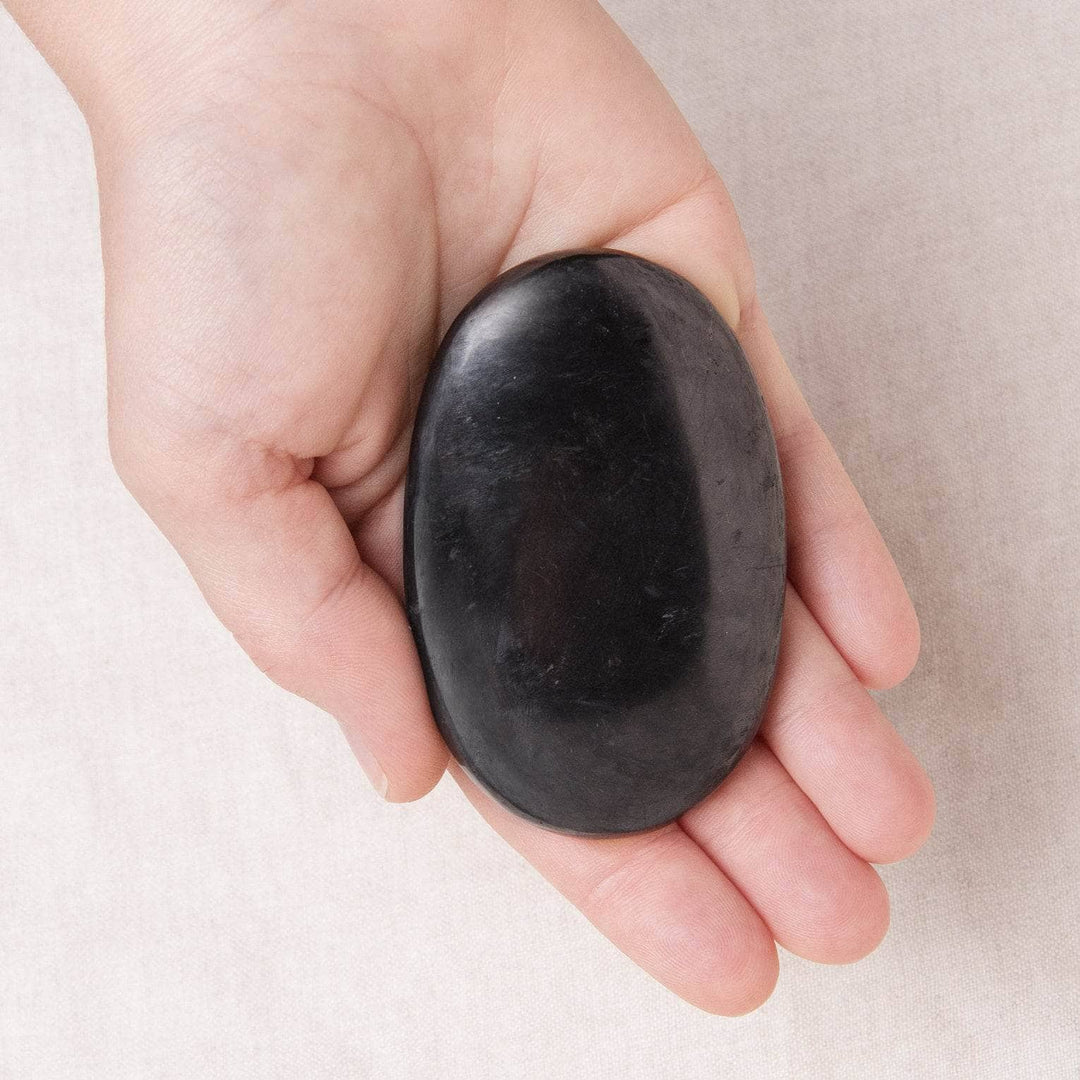 Shungite Palm Stone