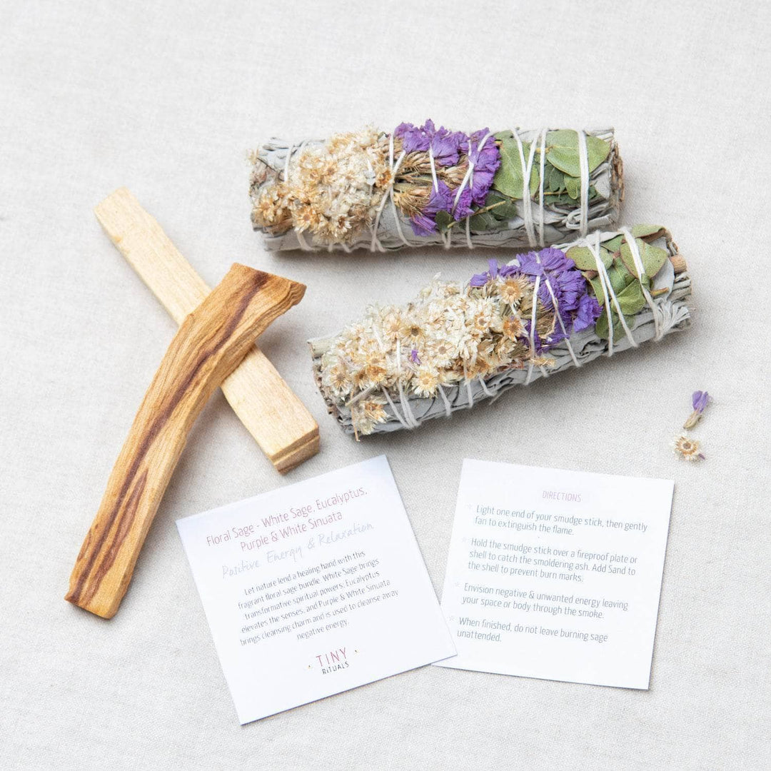 Exotic Floral Smudge Bundles