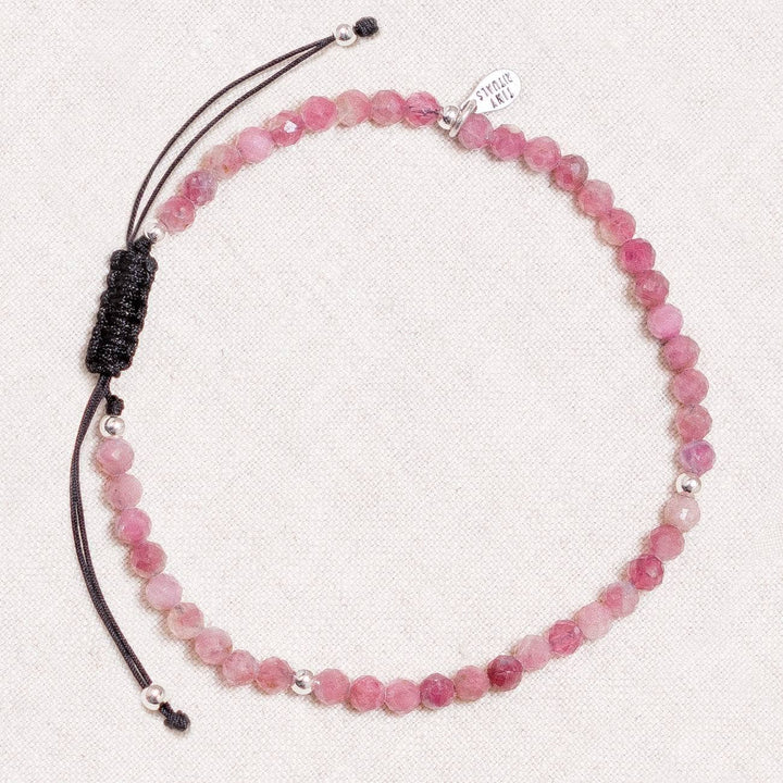 Pink Tourmaline Energy Anklet - AAA Premium Quality