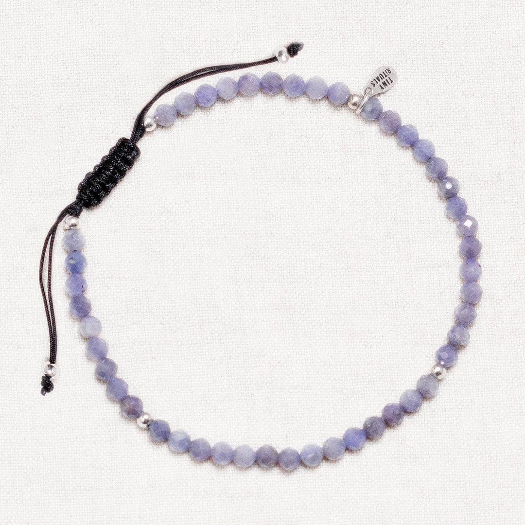 Tanzanite Energy Anklet - AAA Premium Quality