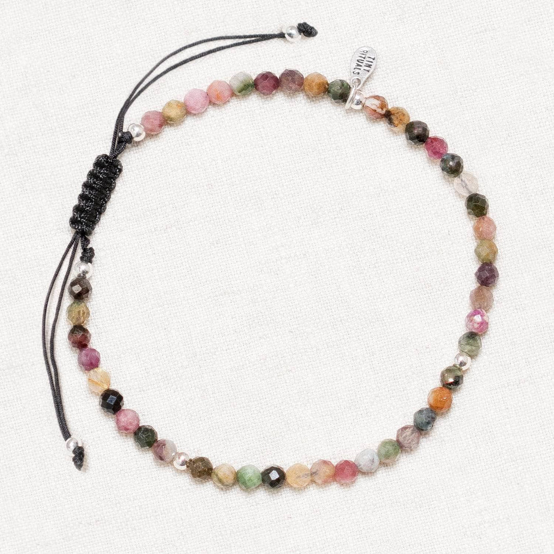 Rainbow Tourmaline Energy Anklet