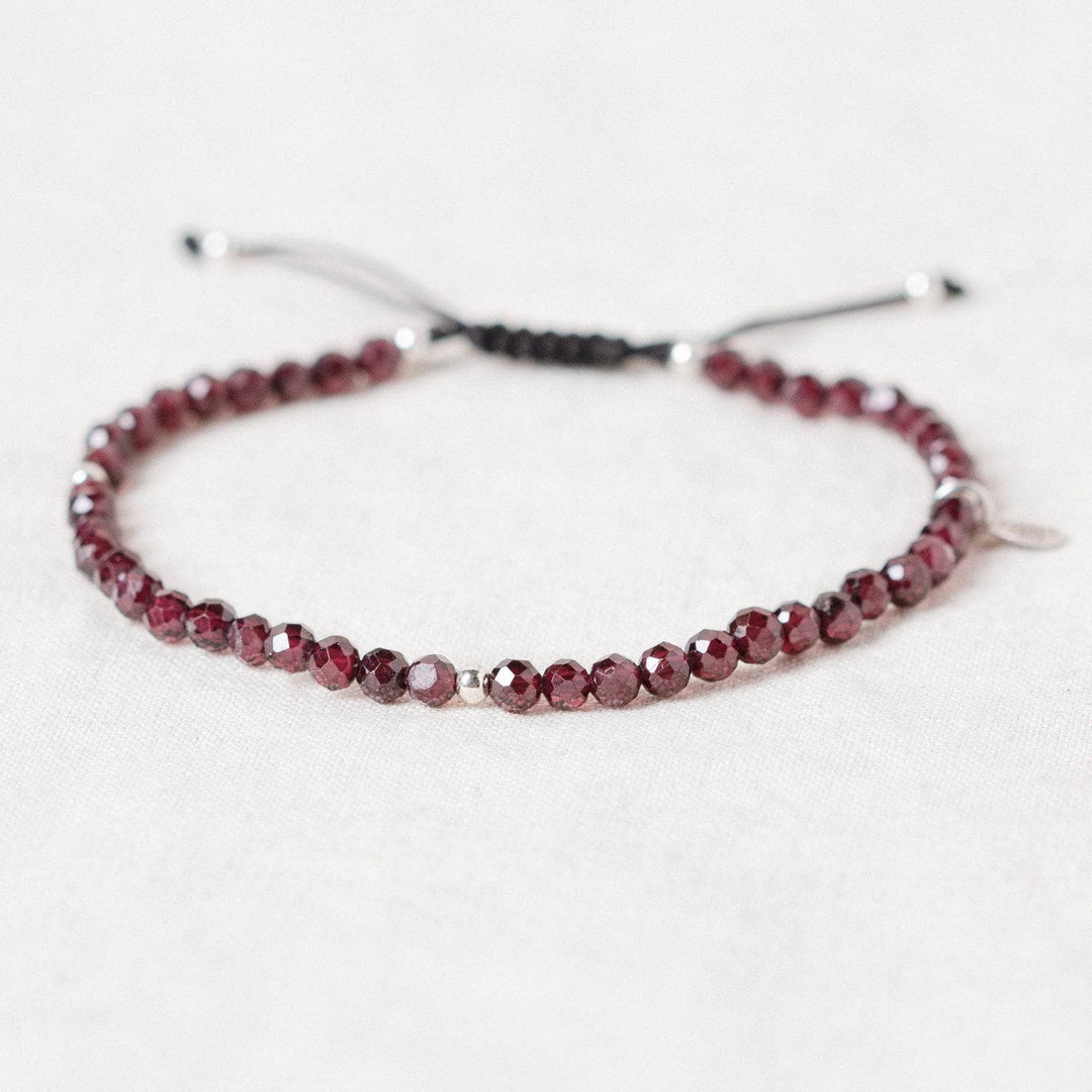 Garnet Energy Anklet